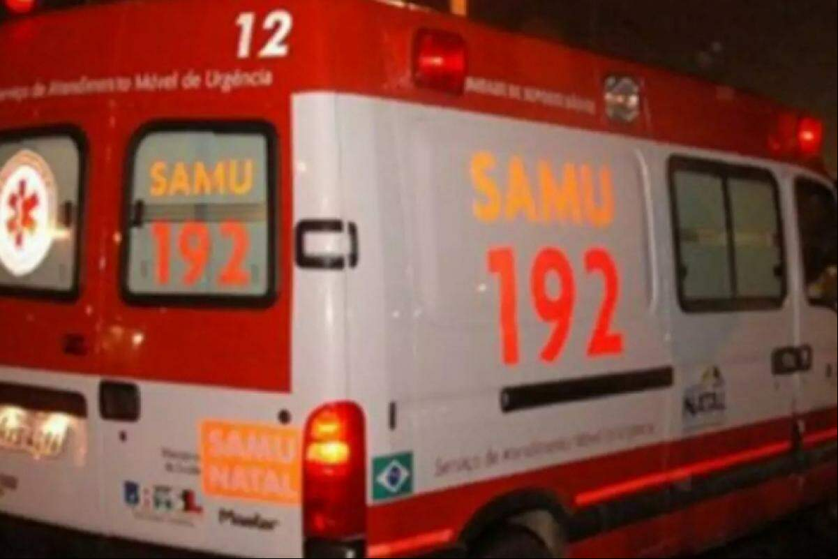 Equipes do SAMU foram acionadas, mas a vitima morreu no local.