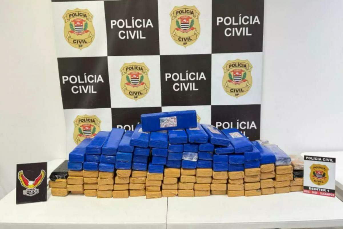 90 quilos de maconha apreendidos em São José em 13 de maio