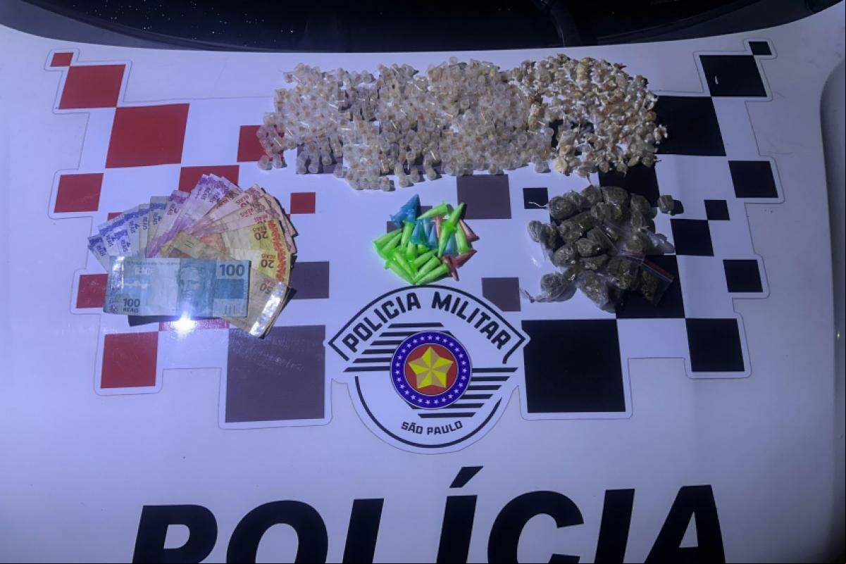 Drogas apreendidas em Ubatuba